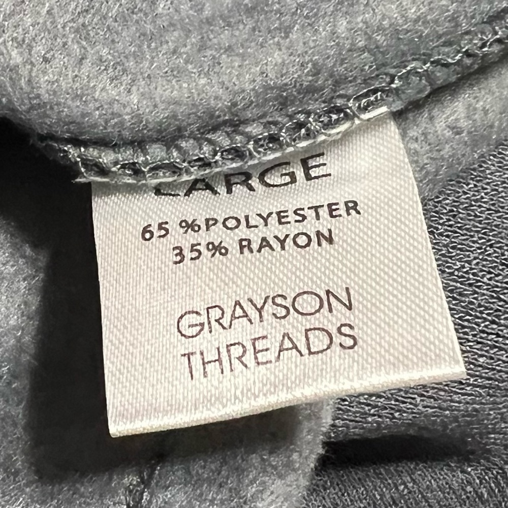 Pink Floyd Dark Side Of The Moon Grayson Threads Women Crop Pullover Sz L or XL - Picture 9 of 14